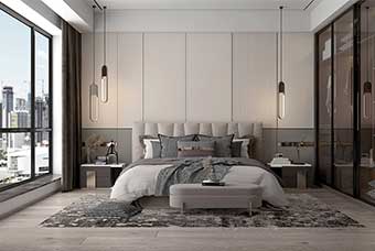 西宁现代风格-卧室