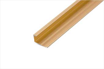 西宁航空纤维墙咔铝合金边条（钛金氧化）