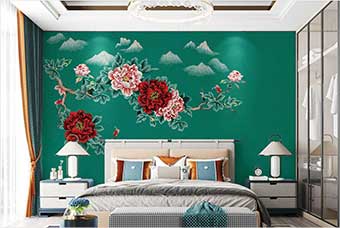 西宁森佰汇航空纤维墙咔（爱情花语）