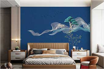 西宁森佰汇航空纤维墙咔（鹿鹿高升）